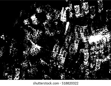Abstract white sponge stains texture. Design for your brushes and grunge effects. Vector illustration