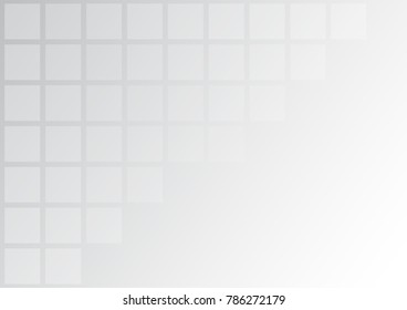 Abstract White square background , background can used for wallpaper or design , vector.
