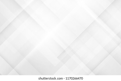 Abstract white square shape with futuristic concept background