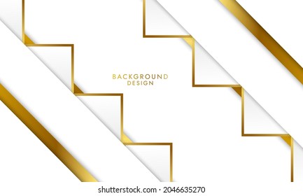 Abstract white square shape with futuristic concept background. EPS10 Vector illustration