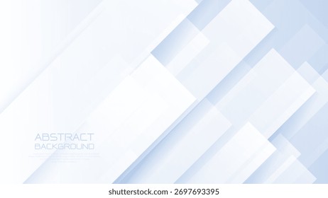 Forma de quadrado branco abstrato com fundo de conceito futurista. Design moderno de banner