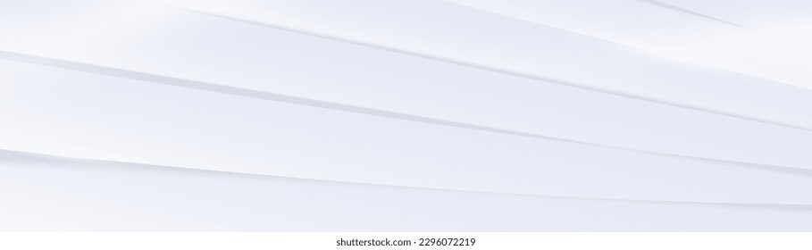 Abstract white square shape with a Modern minimal design template. Vector illustration