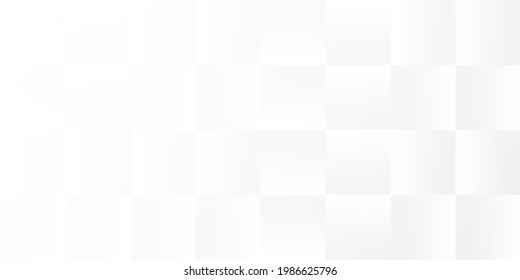 Abstract white square striped style with monochrome pattern design background.