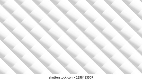 Abstract white squares with shadow and surface pattern background. Minimal Modern trendy design. Banners, flyers, and presentations. Vector illustration