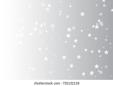 Abstract White star background , background can used for wallpaper or design , vector.
