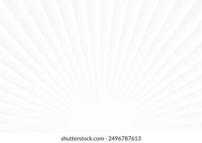 Abstract white stripes. Light shadow background. Monochrome line texture. 