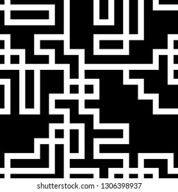 abstract white stripes seamless pattern