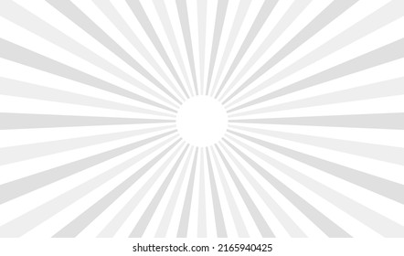 abstract white sun rays, retro styled sun burst pattern texture background, vector illustration, natural summer line art