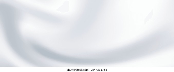 Abstract White Swirls Smooth, Soft, Gradient, Subtle, Background,