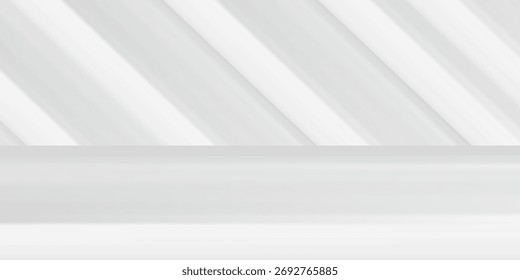 Fondo Abstractas de diseño Corporativa geométrico de tecnología blanca. Fondo de textura de tela blanca. Fondo de arquitectura futurista. Arquitectura moderna o tecnología avanzada. Diseño interior blanco. Vector