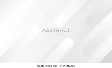 Abstract White Technology Background. Design Template Use for Brochures, Covers, Poster, Web and Banner