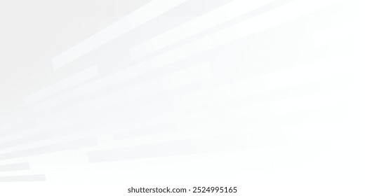 Abstract white technology Hi-tech futuristic digital. High and Lines speed movement. Vector illustration