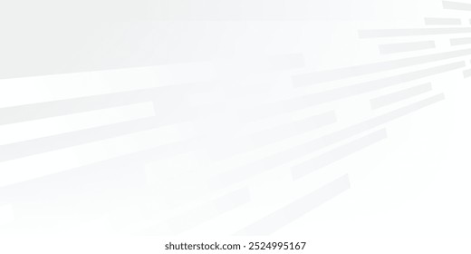 Abstract white technology Hi-tech futuristic digital. High and Lines speed movement. Vector illustration