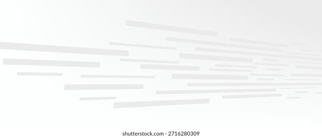 Abstractas tecnología blanca Hi-tech futurista digital. Líneas de alta velocidad y movimiento. Ilustración vectorial
