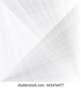 Abstract White and technology modern futuristic background, vector illustration