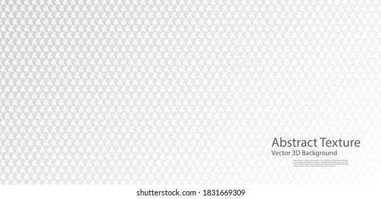 Abstract white texture. Vector background 3d design