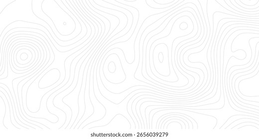 Abstrato branco topografia vetor fundo Mapa topográfico. Alívio geográfico das montanhas. Plano de fundo de linhas abstratas	