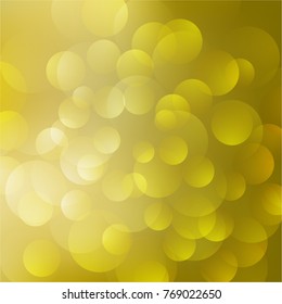 Abstract white transparen circles