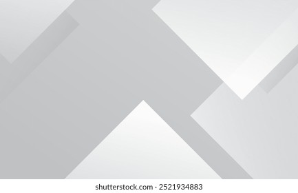 Abstract white triangle background. Vector illustration