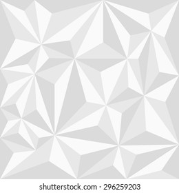 Abstractas fondo geométrico triángulo blanco para su uso en el diseño. Ilustración vectorial eps 10.