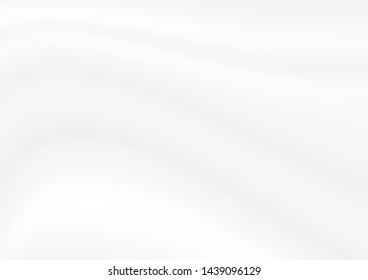 Abstract white vector background. Satin luxury cloth texture. Smooth elegant silk