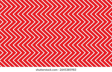 abstract white vertical line wave pattern on red can be used background.