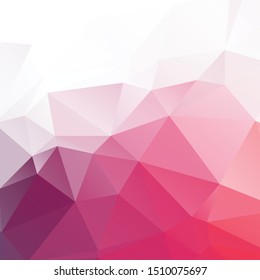 Abstract white and violet polygon texture background