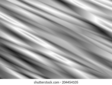 Abstract white wave background