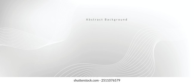 Fundo abstrato da onda branca. EPS10