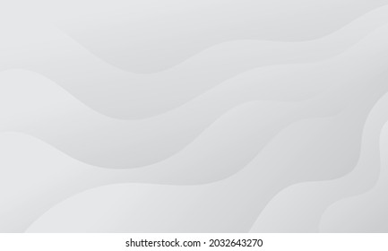 Resumen del fondo de la ola blanca. Diseño de fondo moderno. Color líquido. Composición de formas fluidas. Apto para el diseño de la presentación. sitio web, base para banners, fondos de pantalla, folletos, carteles