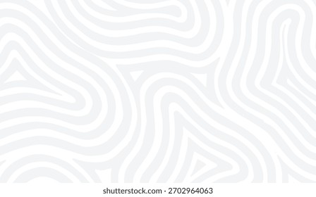 Abstract White Wave Pattern Texture Background, Minimalistic Design, Seamless Graphic, for Creative Wallpaper and Digital Illustration Projects