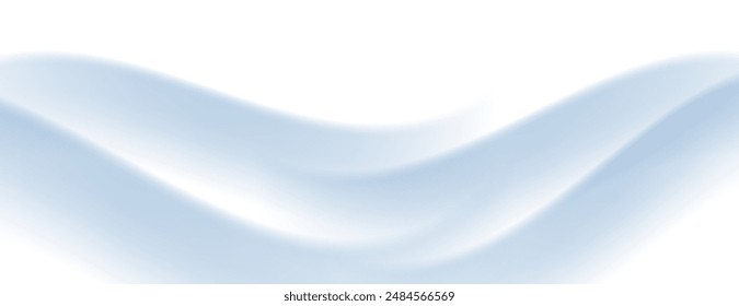abstract white wavy fabric background. great for wallpaper, banner, poster, website, presentation