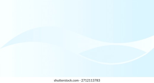 Linhas onduladas brancas abstratas brilhantes sobre um fundo azul. Padrão de alta tecnologia digital futurista. Conceito de assistência médica.