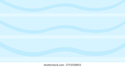 Abstract white wavy glowing lines on a blue background. Futuristic digital high-technology pattern. Health Care concept.