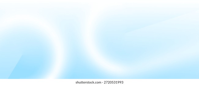 Abstractas líneas onduladas blancas brillantes sobre un fondo azul. Patrón digital futurista de alta tecnología. Concepto de atención de salud. Ilustración vectorial