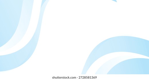 Linhas brilhantes onduladas brancas abstratas em um fundo azul. Padrão futurista de alta tecnologia digital. 