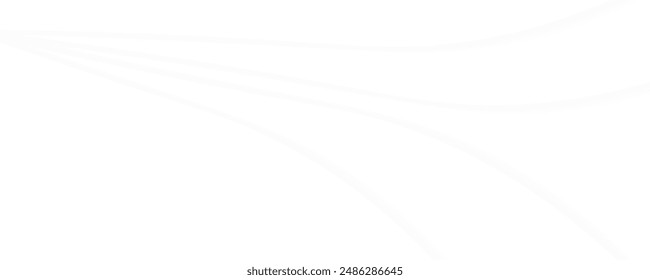 Abstract white wavy lines creating a smooth, flowing pattern perfect for minimalist designs and modern backgrounds