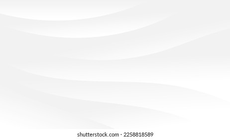 abstract white wavy ripple pattern background . curve line texture for modern graphic design element. website banner and poster or business card decoration