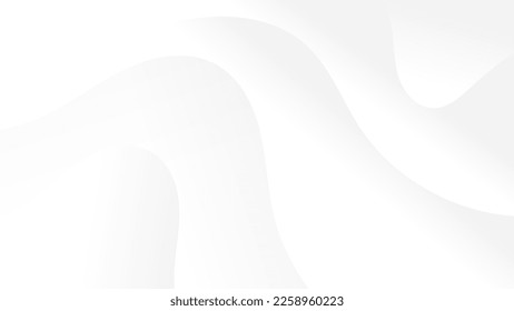 abstract white wavy ripple pattern background. curve line texture for modern graphic design element. website banner and poster or business card decoration