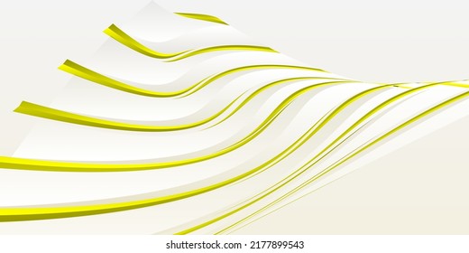 Abstract white and yellow background