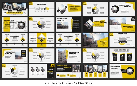 Abstract white, yellow, slides. Brochure cover design. Fancy info banner frame. Creative set of infographic elements. Urban. Title sheet model set. Modern vector.  Presentation templates, corporate.