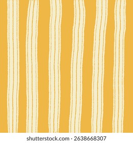 Abstract white and yellow stripes design, creating a modern aesthetic