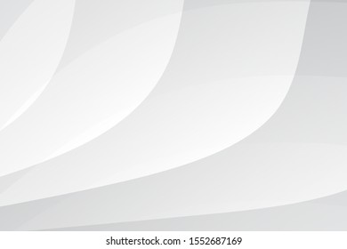 Abstract white-gray modern simple background.Graphic cover decoration concept.Space for your text.Creative geometric layout light .Design business cover banner.Minimal surface vector illustration.