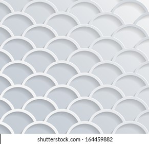Abstract white/grey background. Vector eps10. 