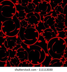 Abstract whorled background. Seamless twirls pattern.