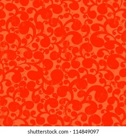 Abstract whorled background. Seamless twirls pattern.