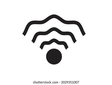 abstract wifi icon vector design