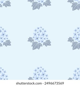 Patrón inconsútil Abstractas de la Ilustración vectorial de las flores silvestres para la materia textil, Fondo de pantalla.