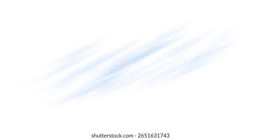 Abstract Wind Trail PNG Featuring Dynamic Twirl, Ocean Energy Flow, and Soft Blue Blur for Weather or Environmental Illustrations.