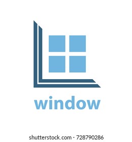 abstract window minimal simple symbol vector